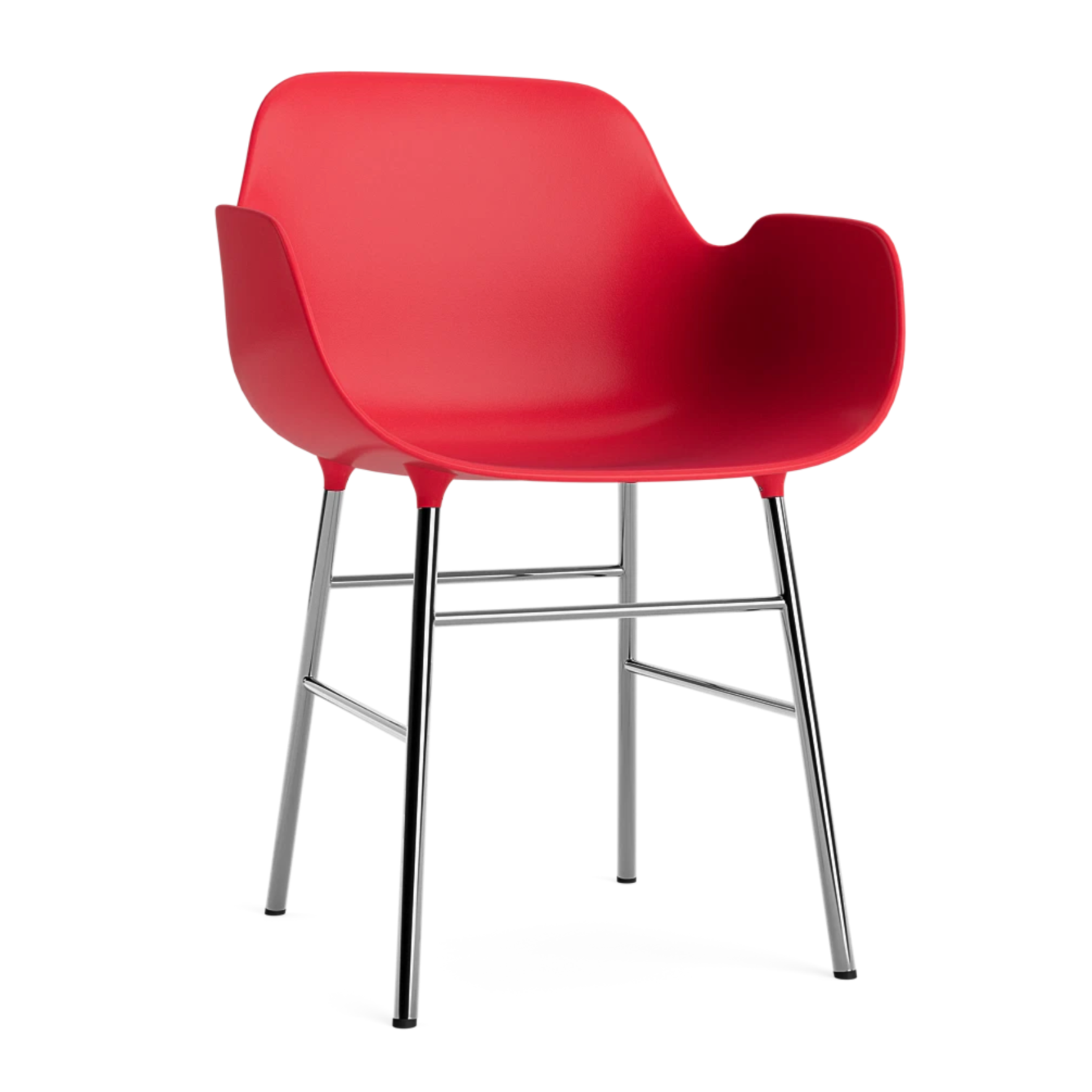 Form Armchair - Chrome