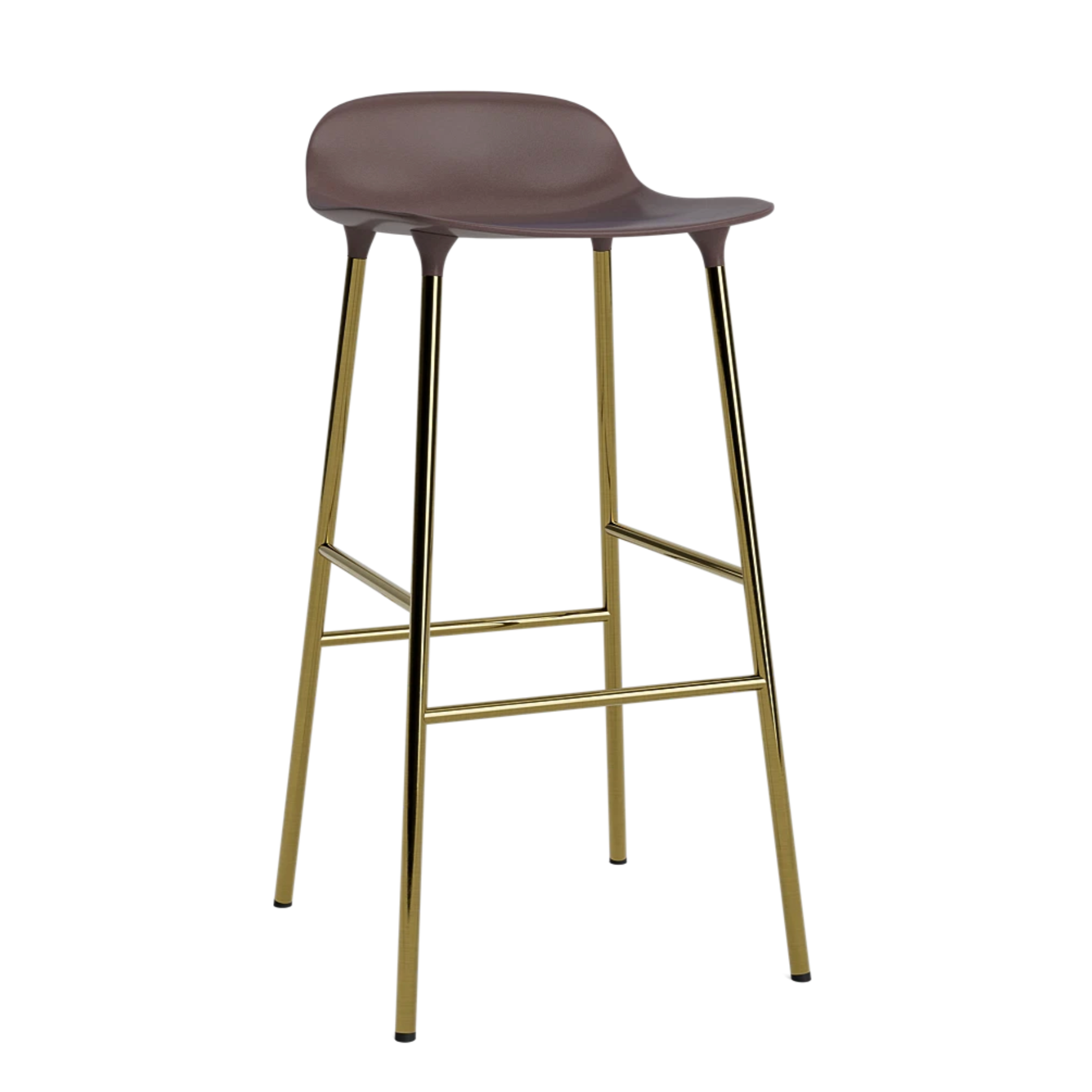 Form Barstool - Brass