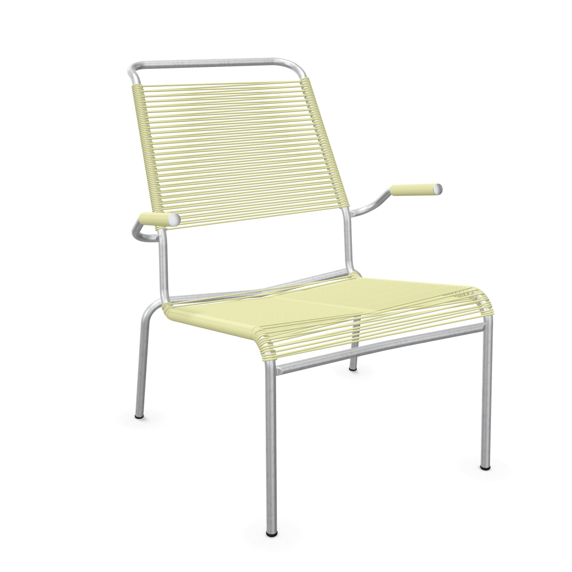 Schaffner Säntis Spaghetti Lounge Chair High Back – with armrest