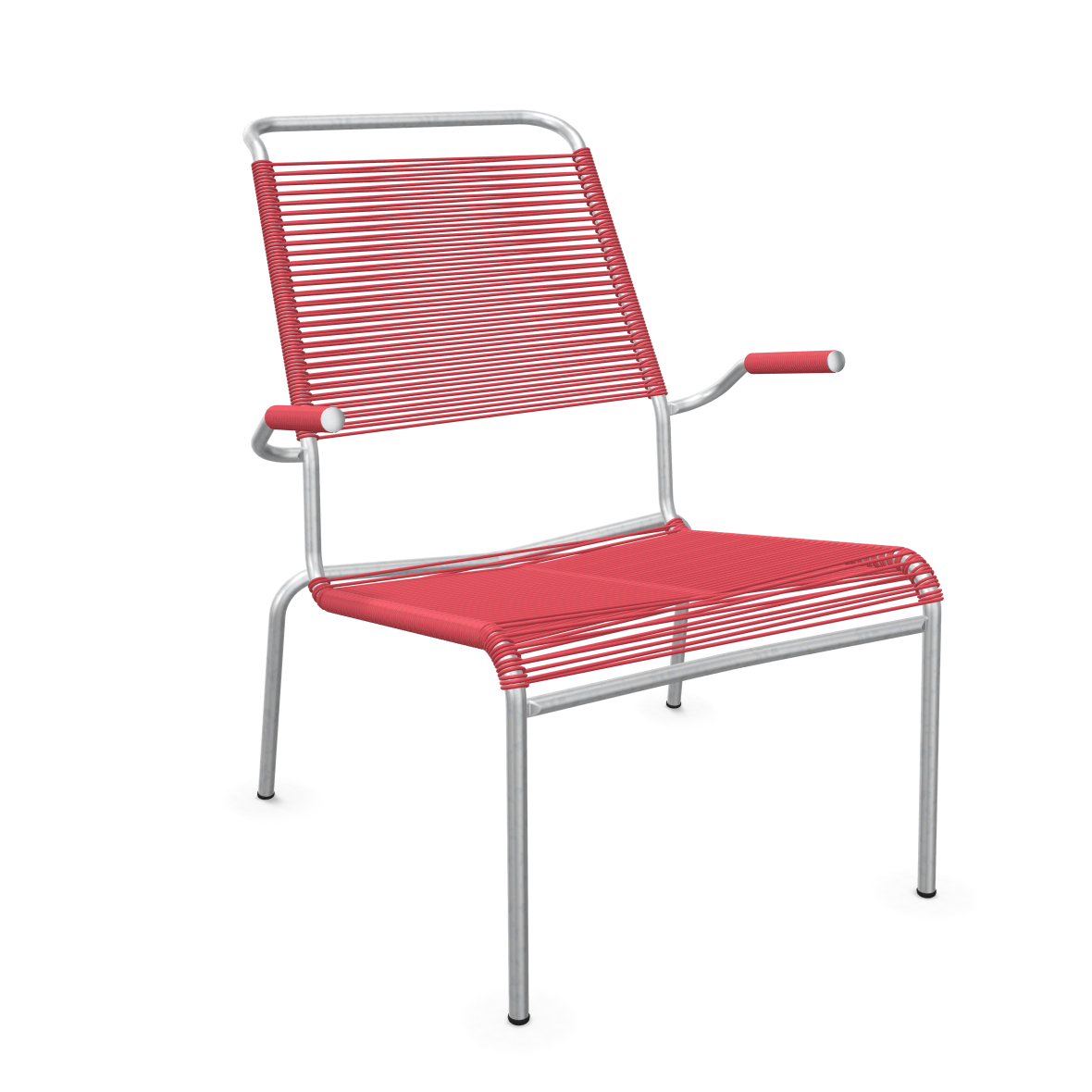 Schaffner Säntis Spaghetti Lounge Chair High Back – with armrest