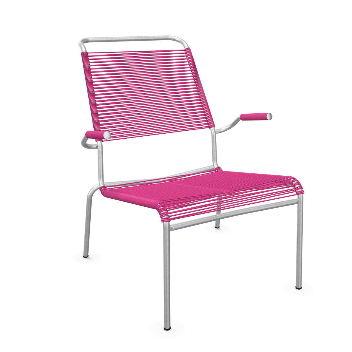 Schaffner Säntis Spaghetti Lounge Chair High Back – with armrest