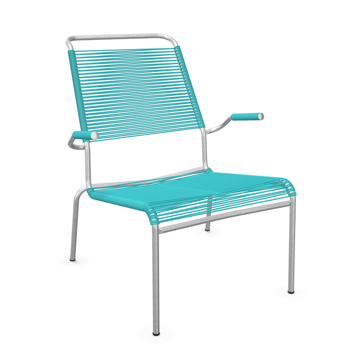 Schaffner Säntis Spaghetti Lounge Chair High Back – with armrest
