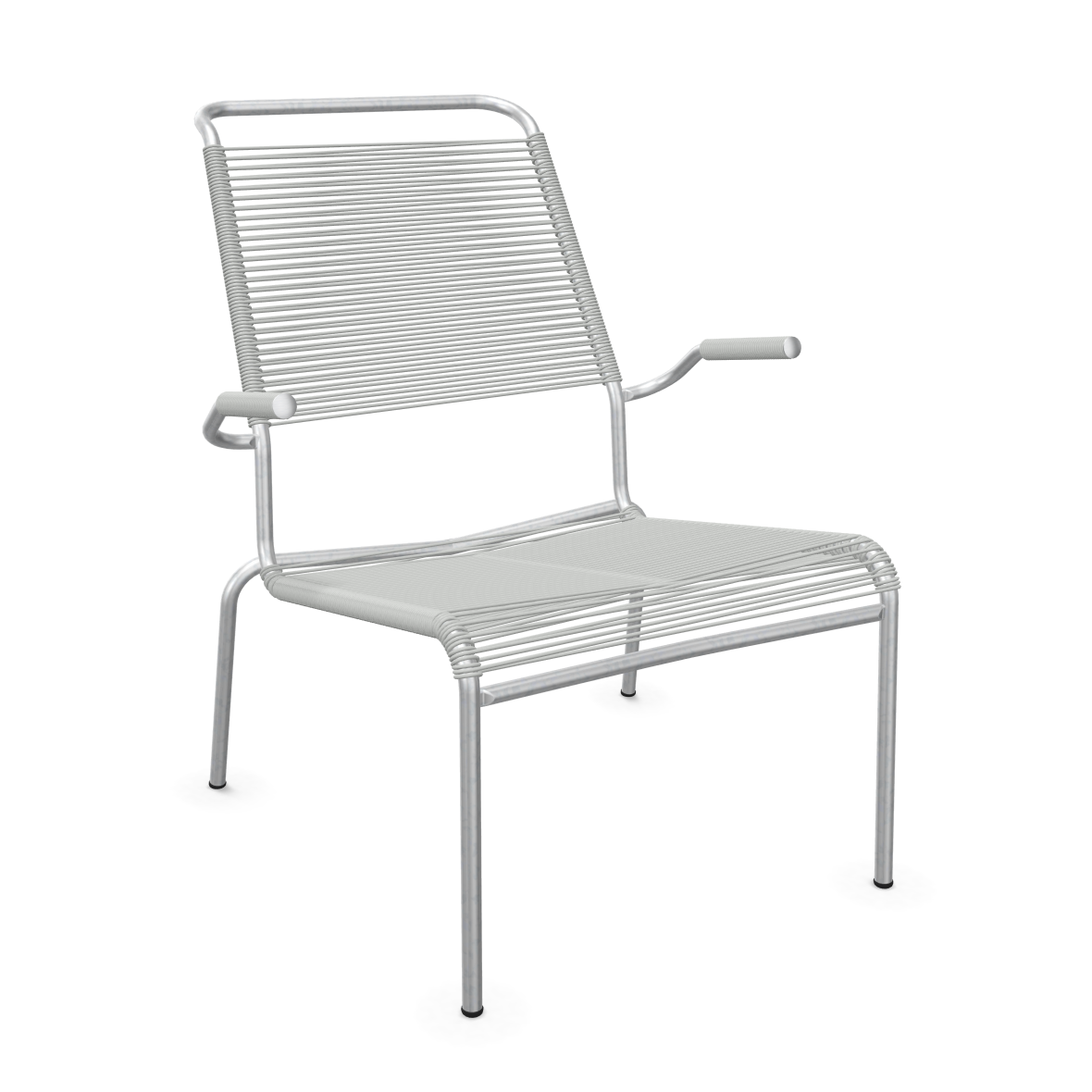 Schaffner Säntis Spaghetti Lounge Chair High Back – with armrest