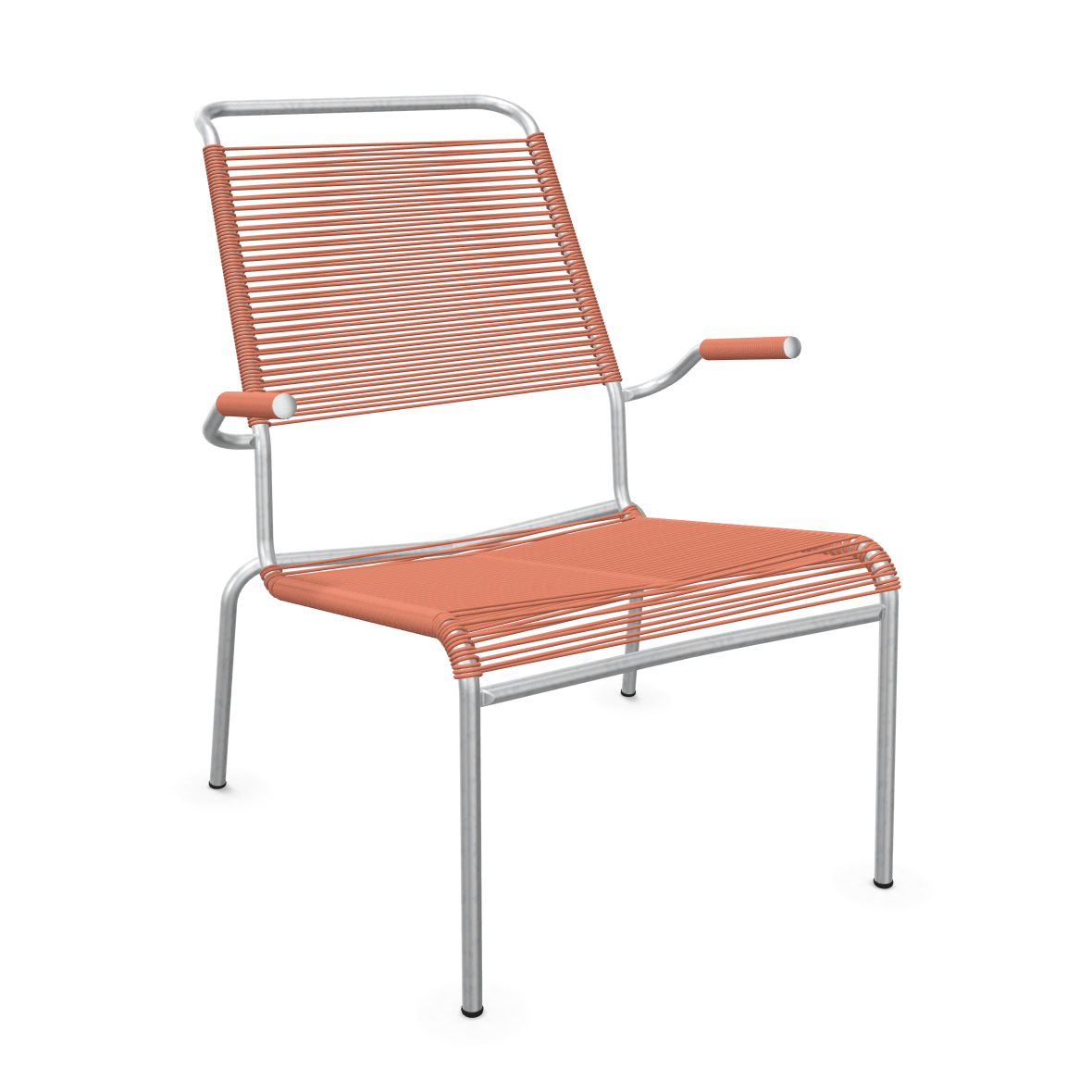 Schaffner Säntis Spaghetti Lounge Chair High Back – with armrest