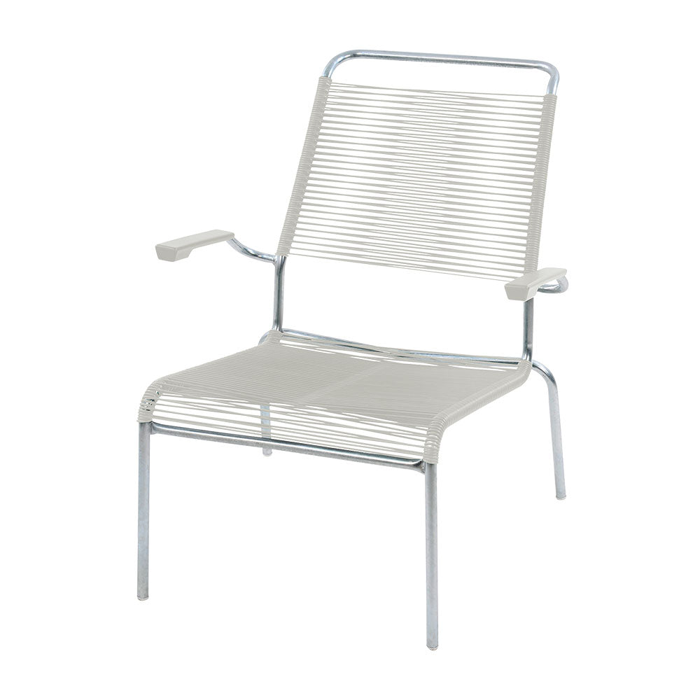 Schaffner Säntis Spaghetti Lounge Chair Hochlehner – mit Armlehne