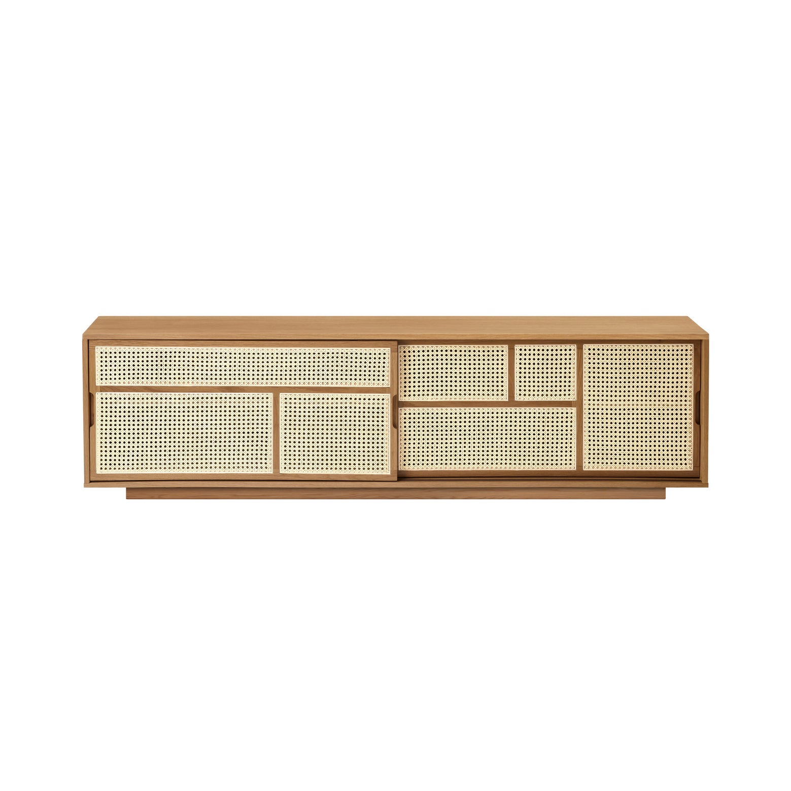 Rattan Sideboard Low