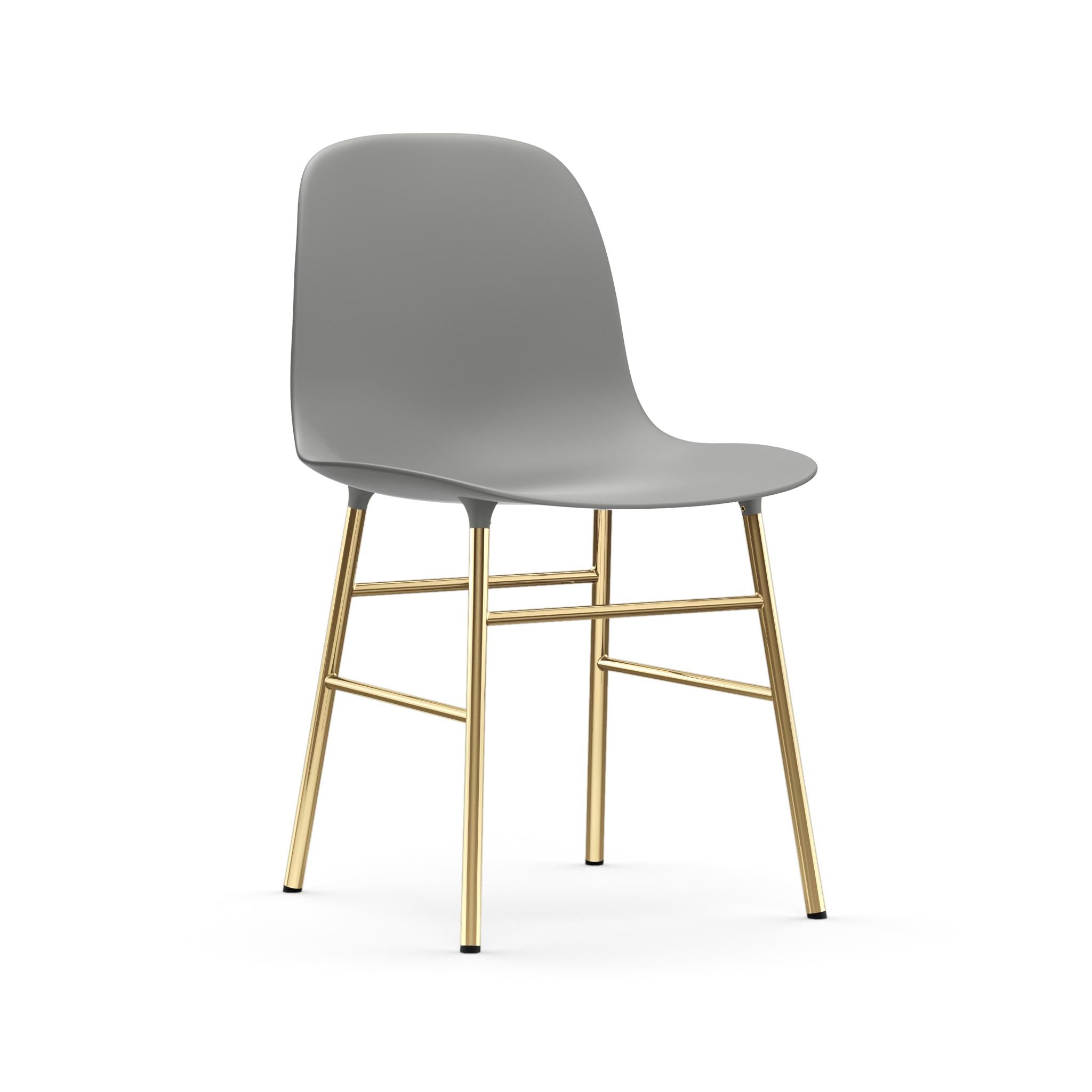 Form Chair - Brass