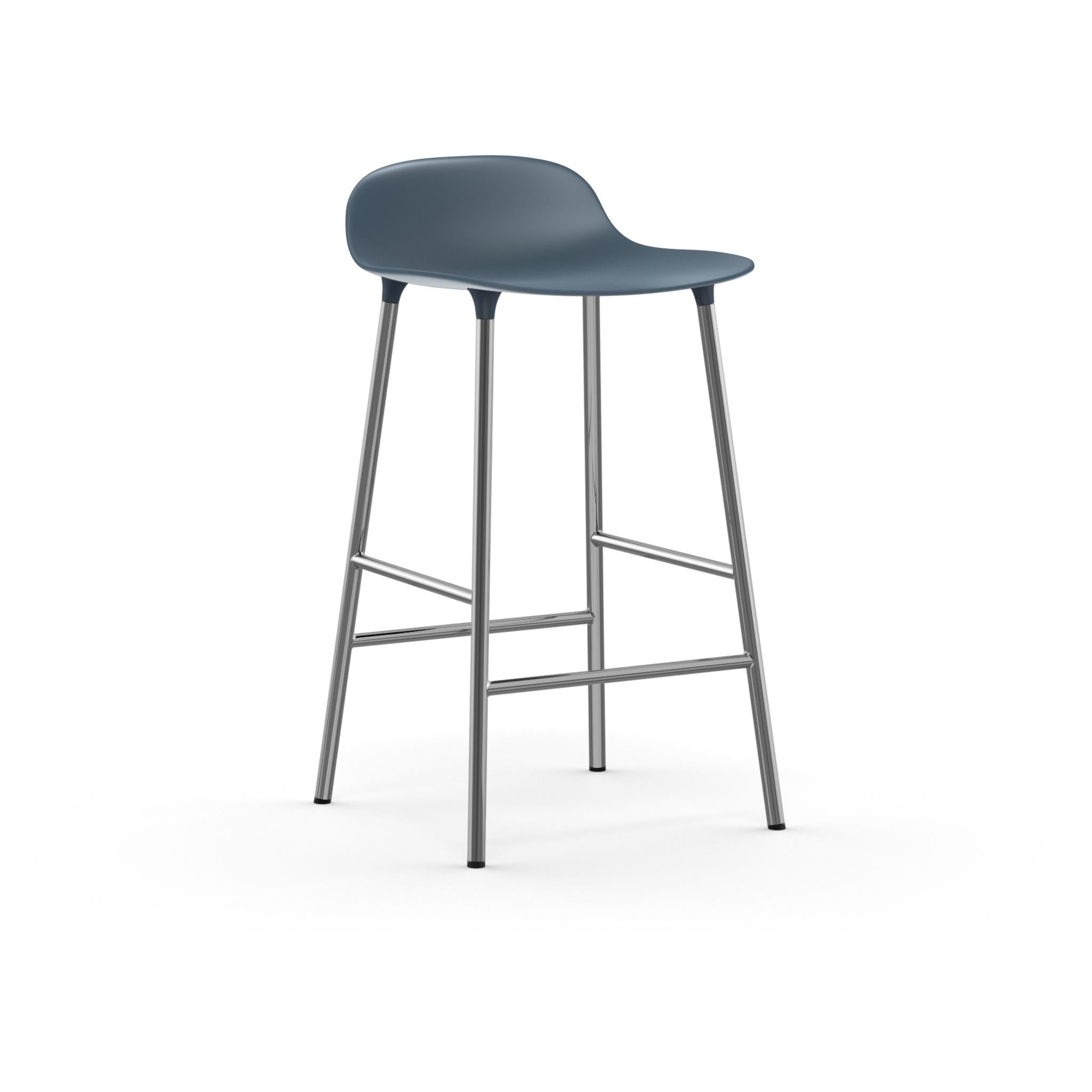 Form Barstool - Chrome