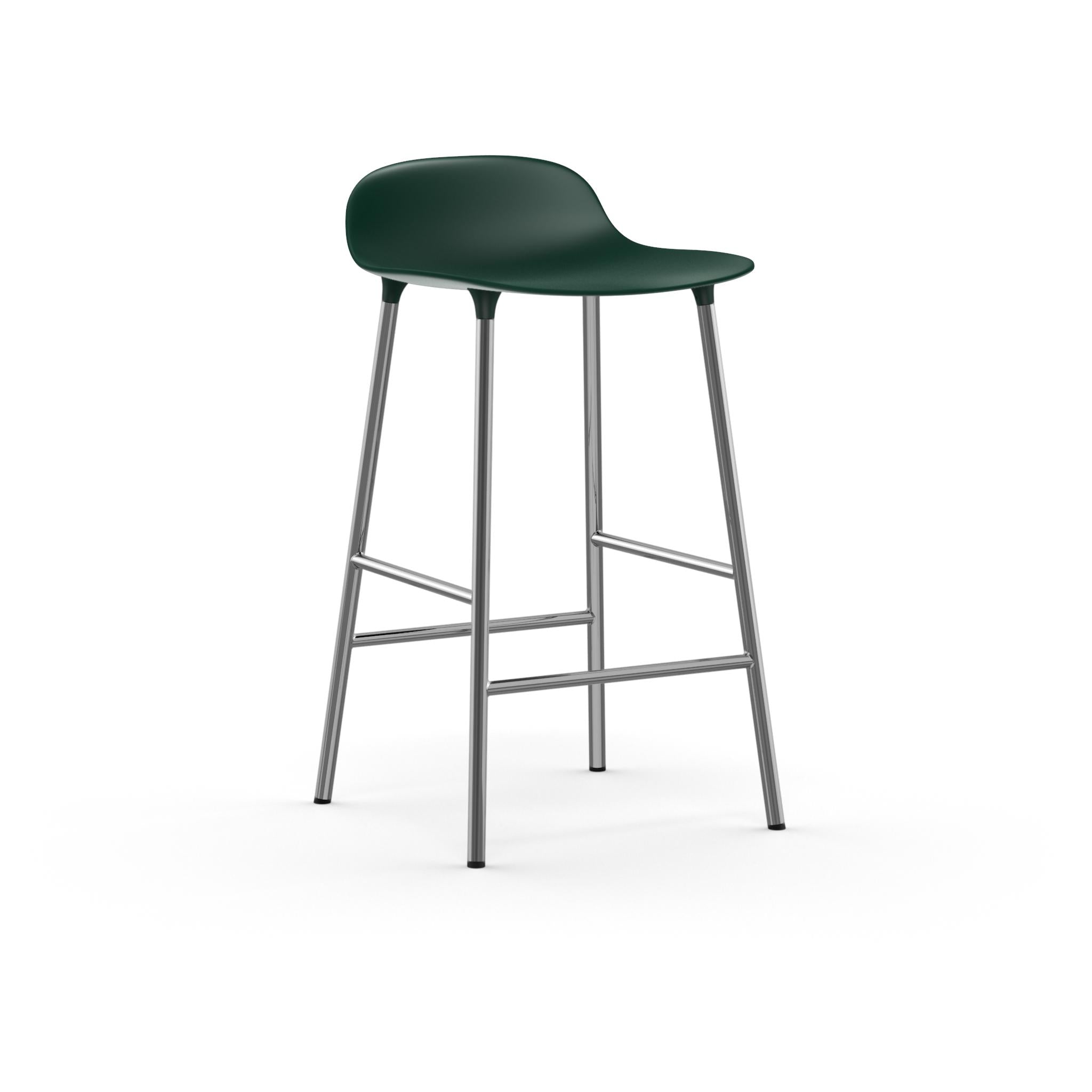 Form Barstool - Chrome