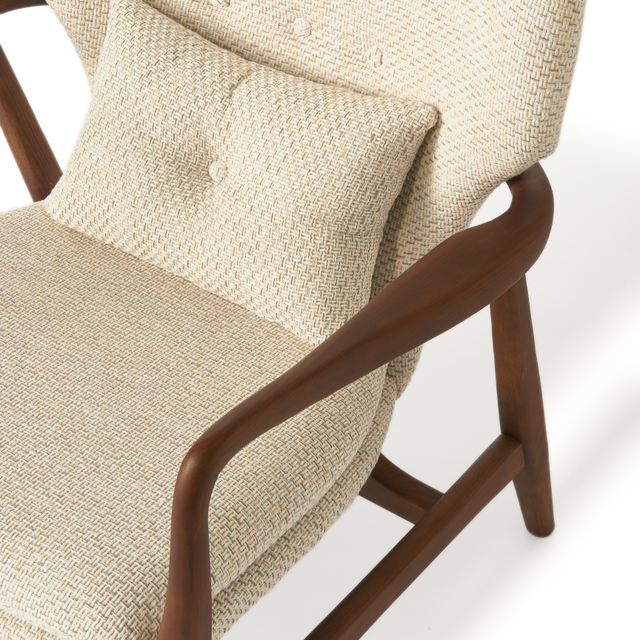 50er Jahre Sessel – Beige
