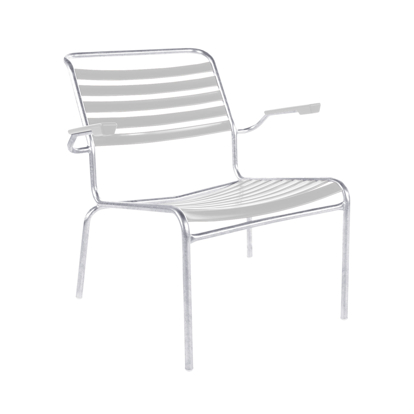 Schaffner Lättli Lounge Chair – Säntis with armrest