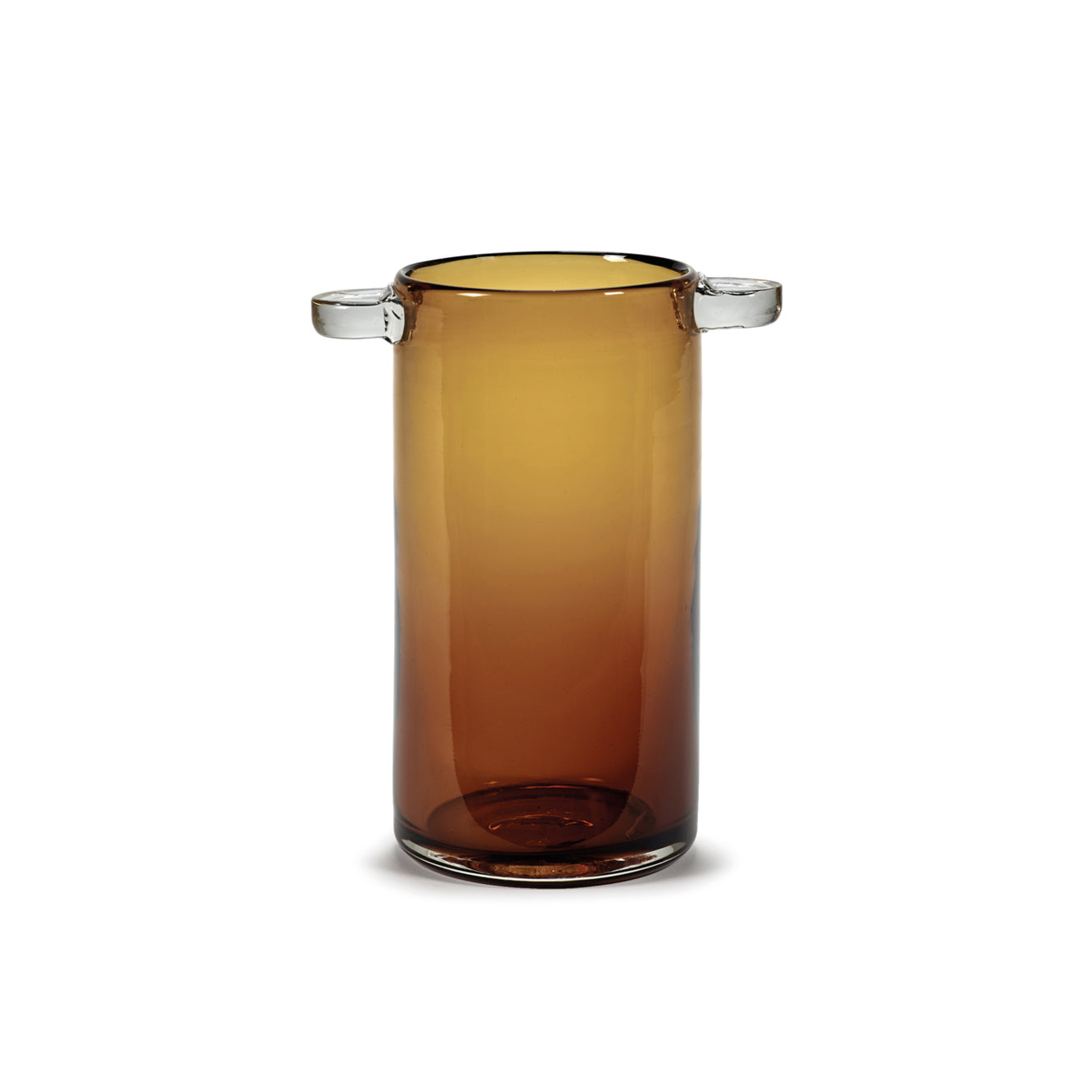 amber vase
