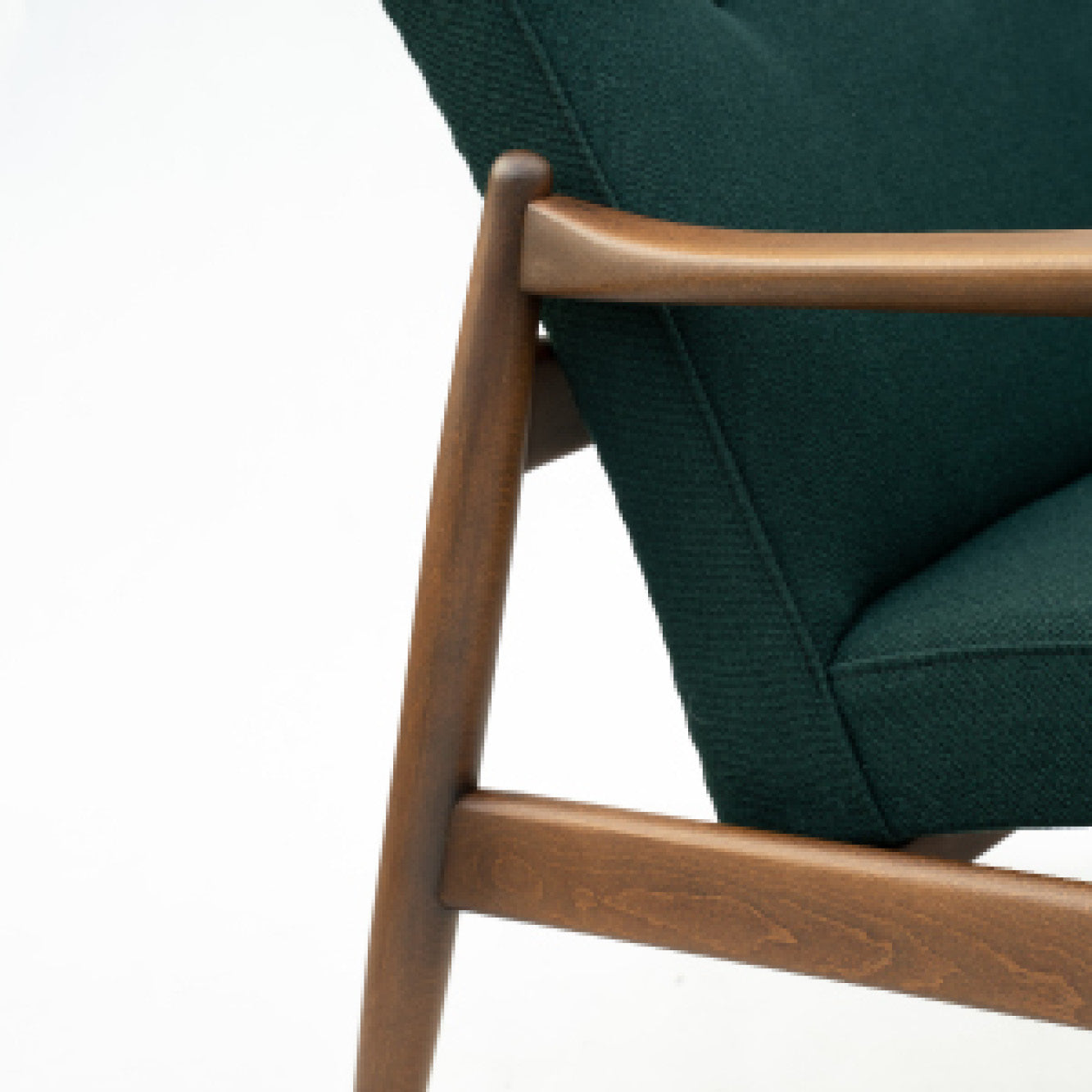 Armchair GFM 64 / Kvadrat x Raf Simons Dark Bottle Green