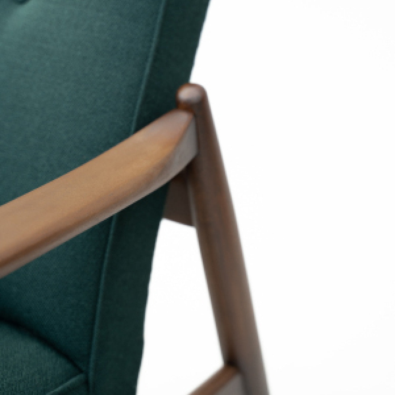 Armchair GFM 64 / Kvadrat x Raf Simons Dark Bottle Green